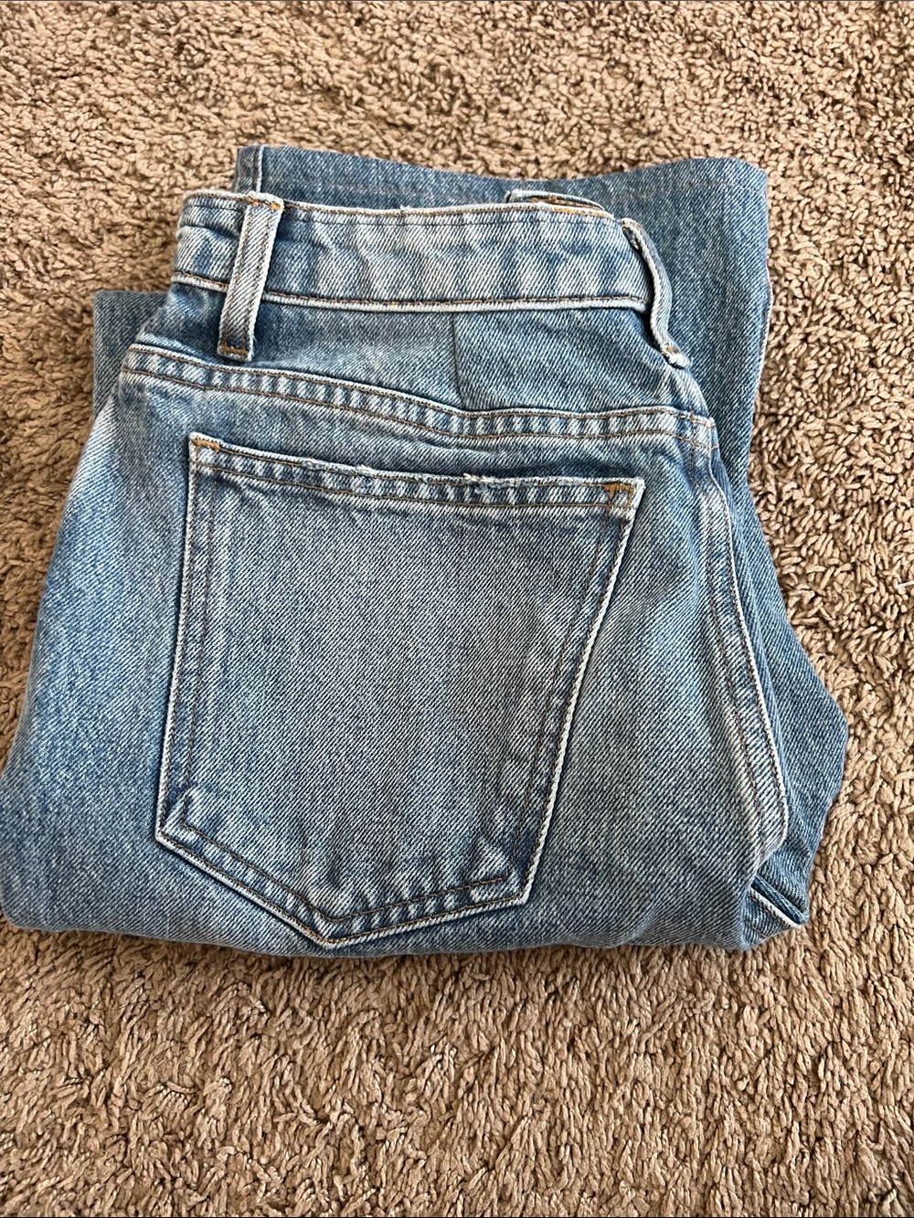 Khaite Danielle Blue Jeans . Size 26 - Picture 10 of 10